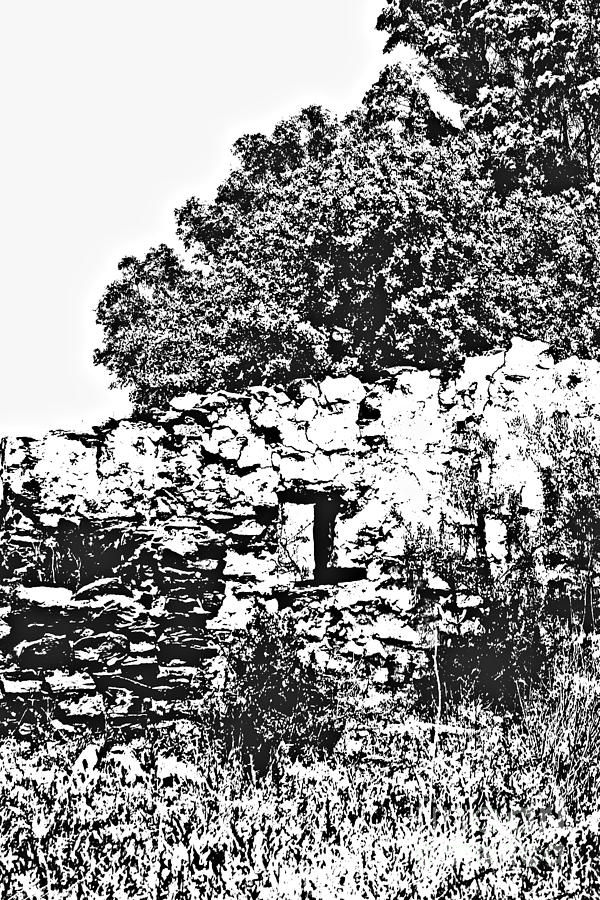 Spanish Ruin Photograph by Clare Bevan