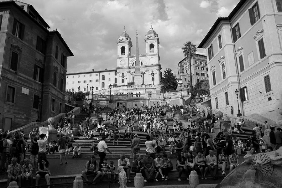 Spanish Steps 1 Photograph by Andrew Fare