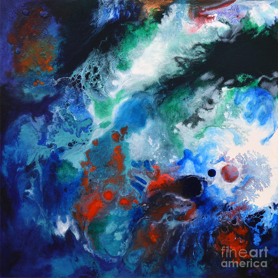 Spark of Life Canvas One Painting by Sally Trace