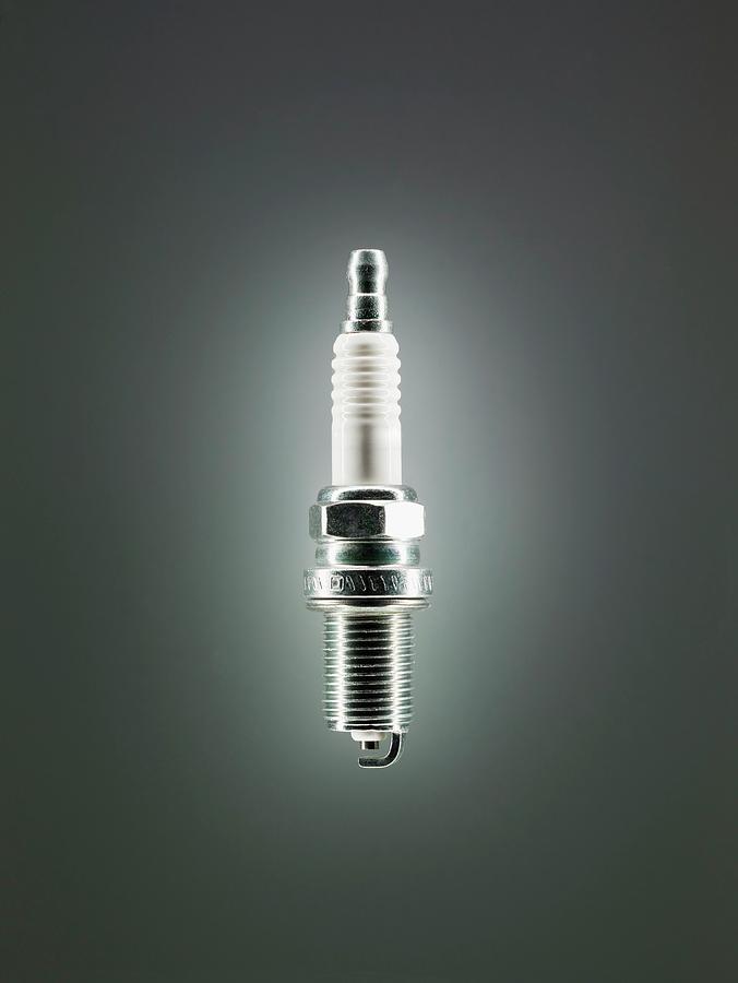 Device Photograph - Spark Plug by Patrick Llewelyn-davies/science Photo Library
