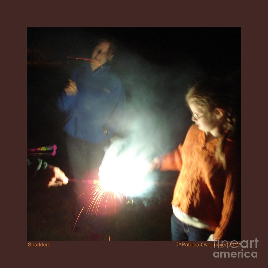Sparklers Photograph by Patricia Overmoyer