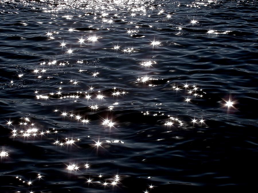 Sparkling Waters at Midnight Photograph by Deborah  Crew-Johnson