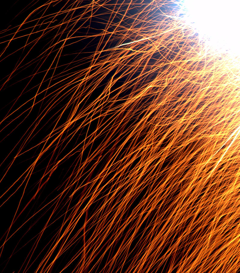 Independence Day Photograph - Sparks by JS Rose Photography
