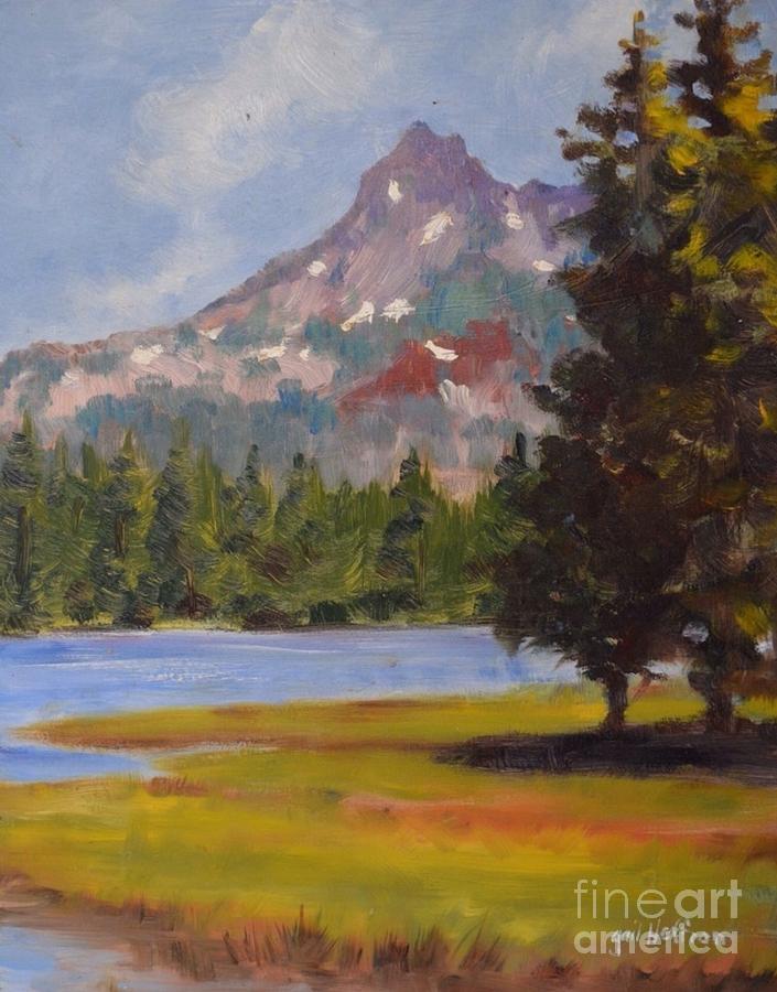 Nature Painting - Sparks Lake View by Gail Heffron