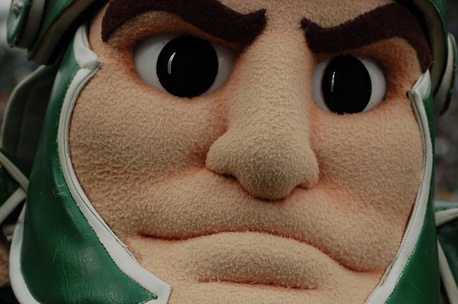 Sparty Face  Photograph by John McGraw