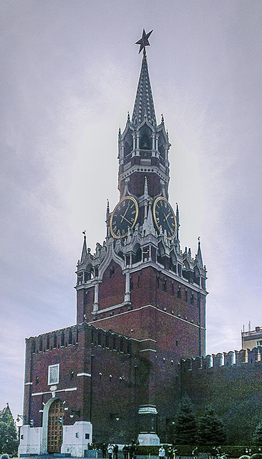 Architecture Photograph - Spasskaya Tower by Matt Create