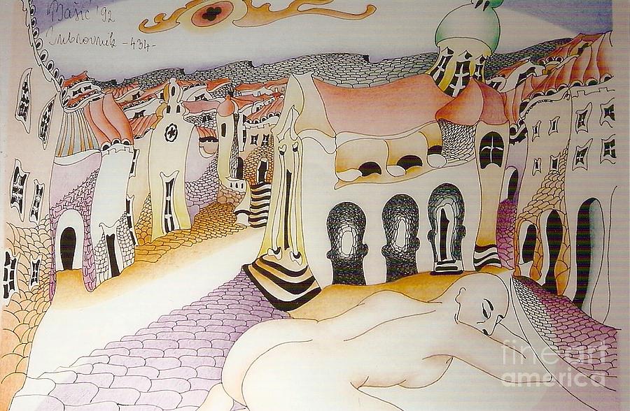 Spavacica Mixed Media by Ana Basic - Fine Art America