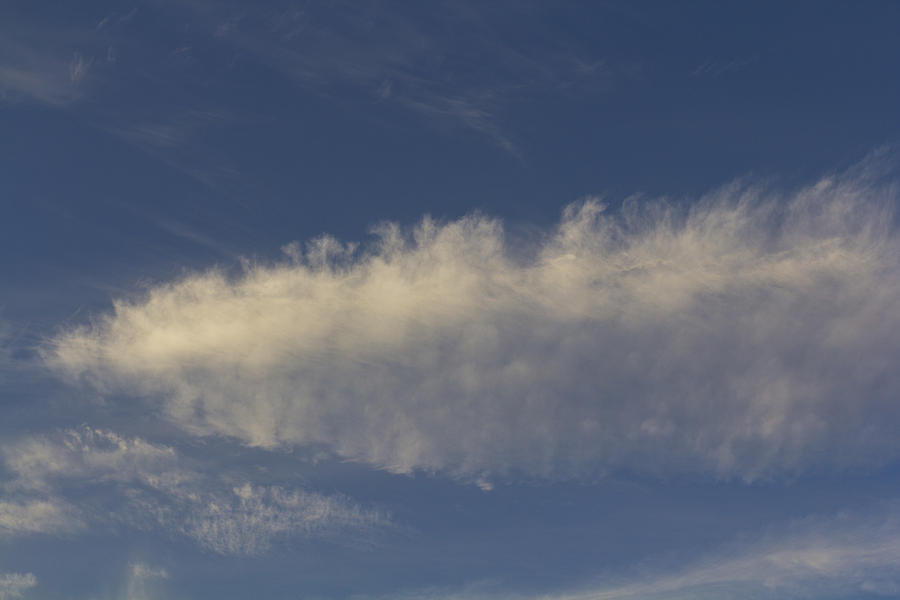Spear Cloud Photograph by David Pyatt