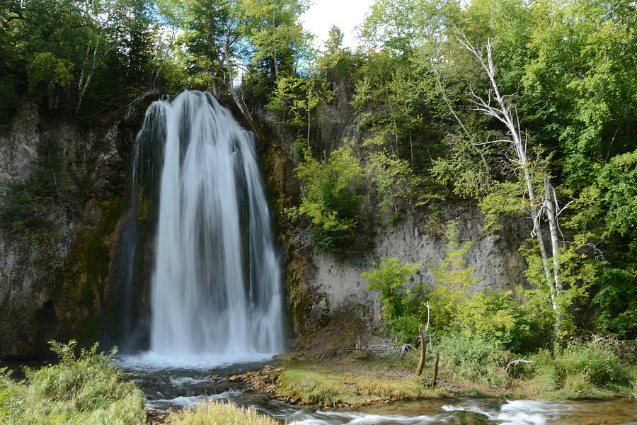 Spearfish Falls in Early September Photograph by Greni Graph