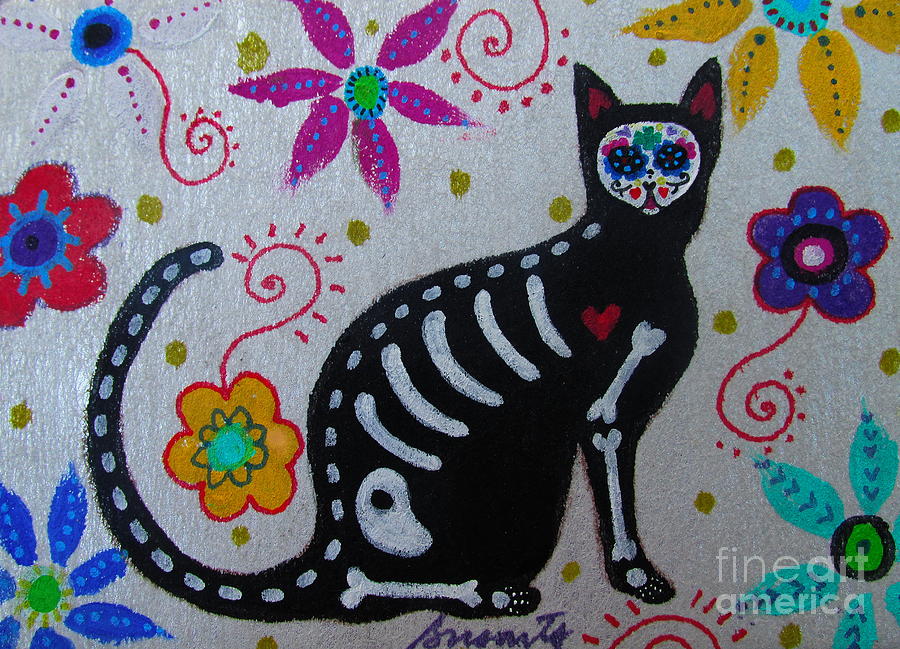 Special El Gato Painting by Pristine Cartera Turkus