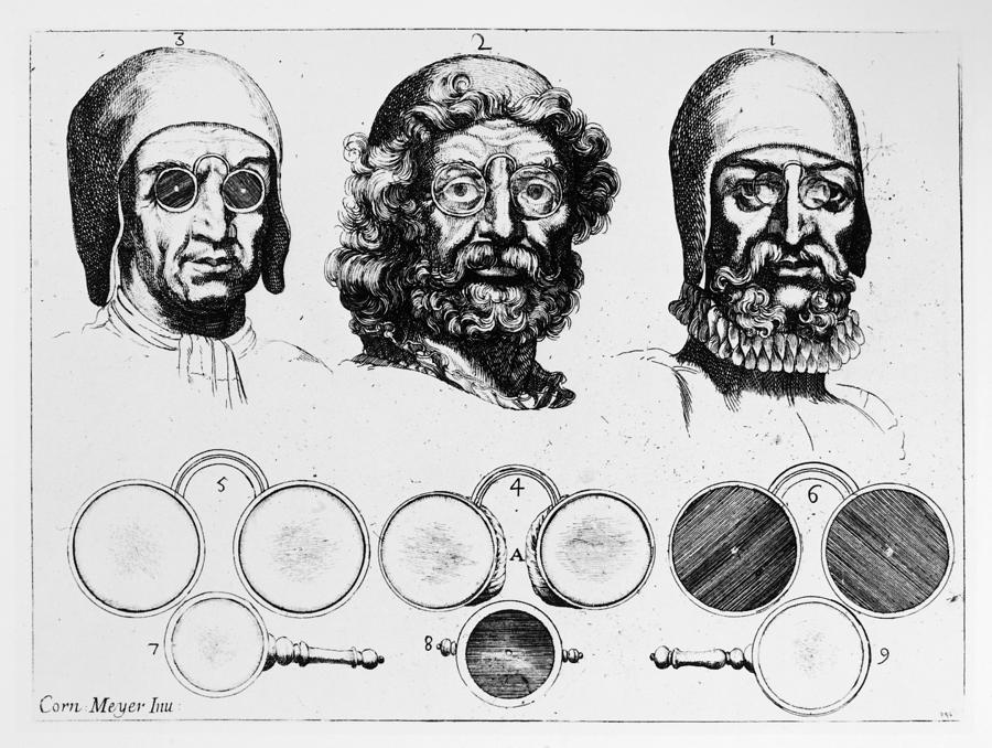 17th century eyeglasses