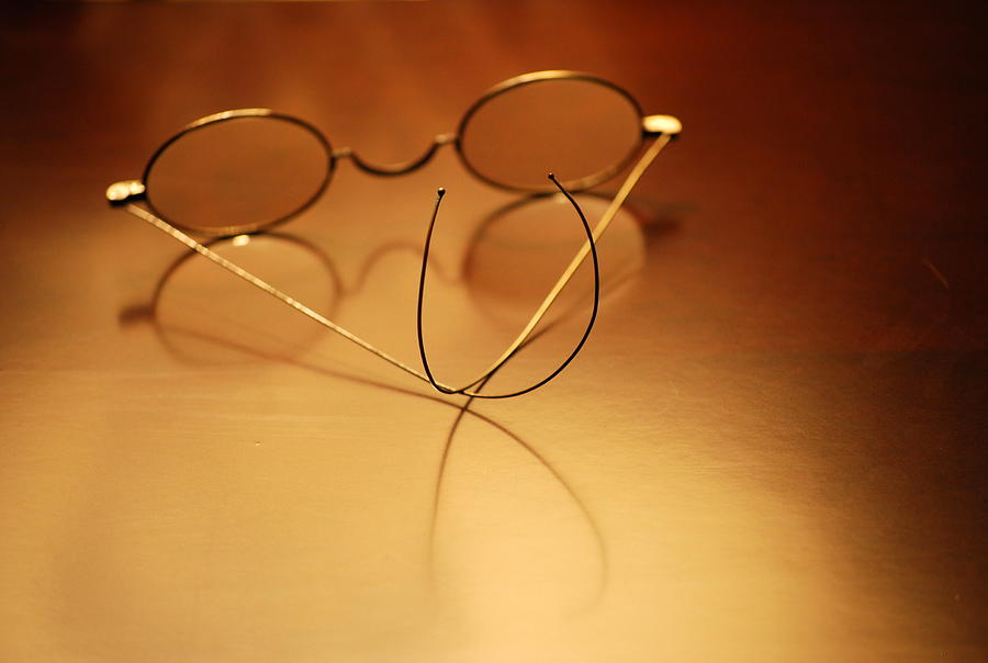 Still Life Photograph - Spectacles At Rest by Mary Beth Landis
