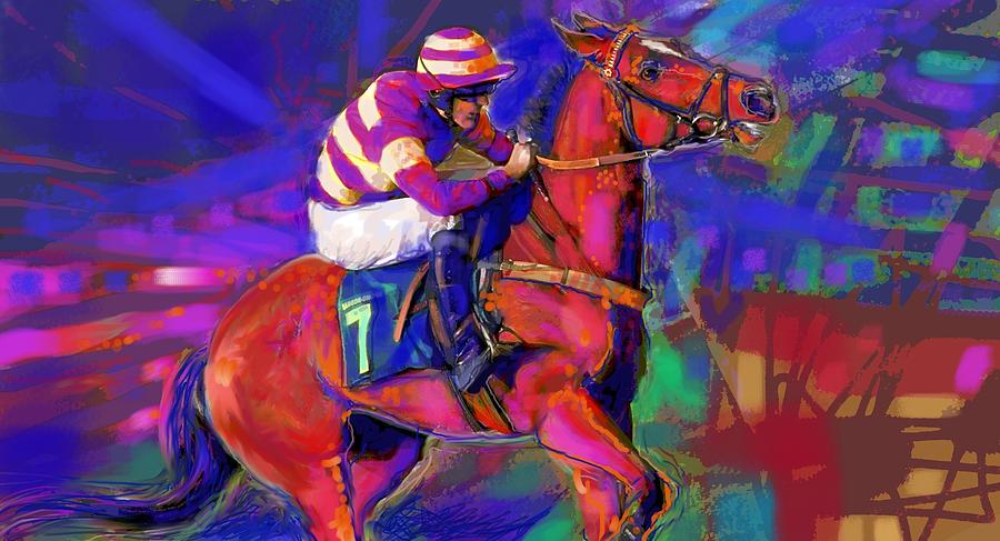 Spectacular ride Digital Art by Mary Armstrong