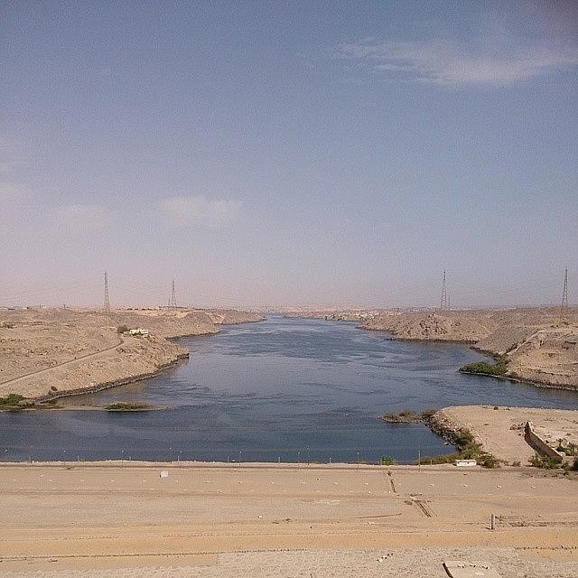 Egypt Photograph - Spectacular Views Over The #nile Dam by Qin Xie