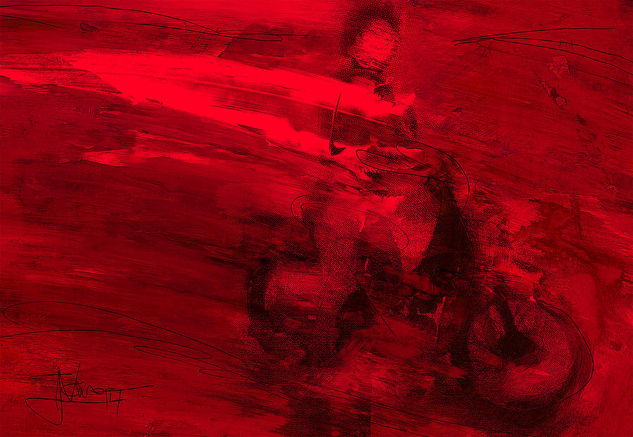 Speed Demon Mixed Media by Jim Vance