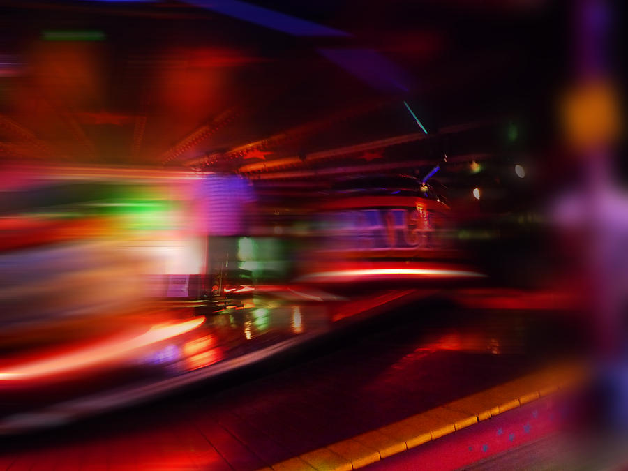 Speeding Waltzer Digital Art by Charles Stuart