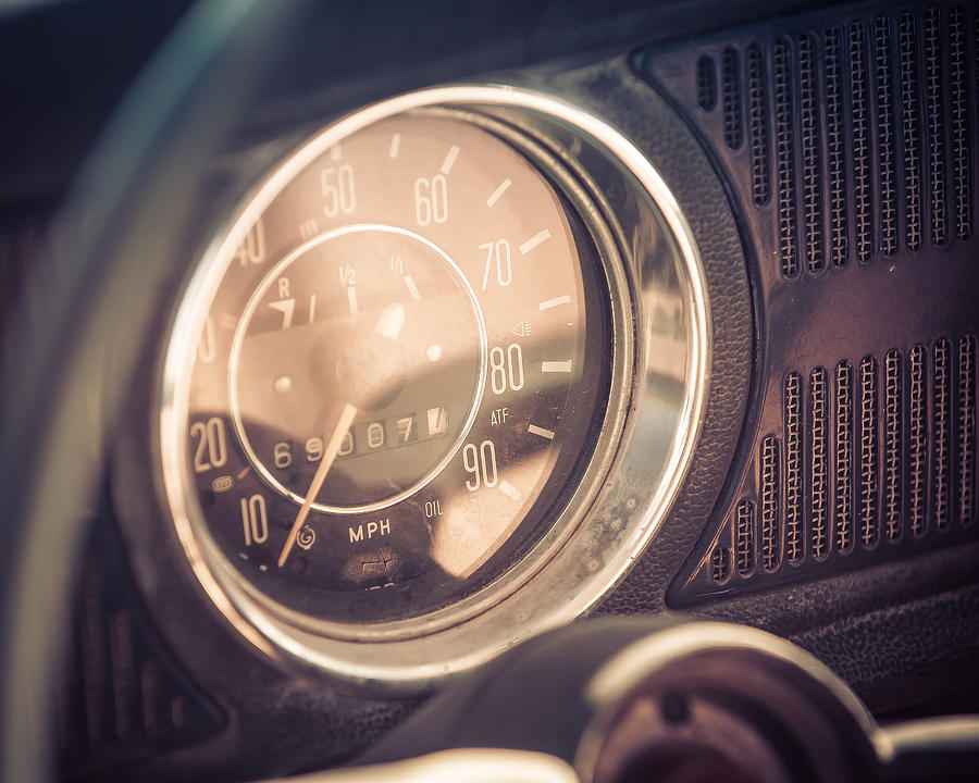 Speedometer Photograph by Thomas Dilworth