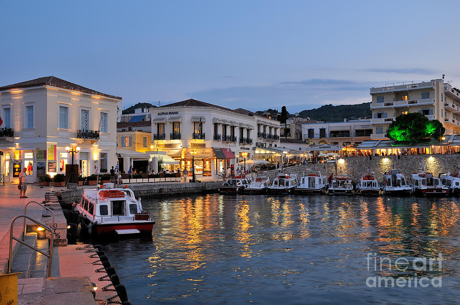 Spetses town Photograph by George Atsametakis