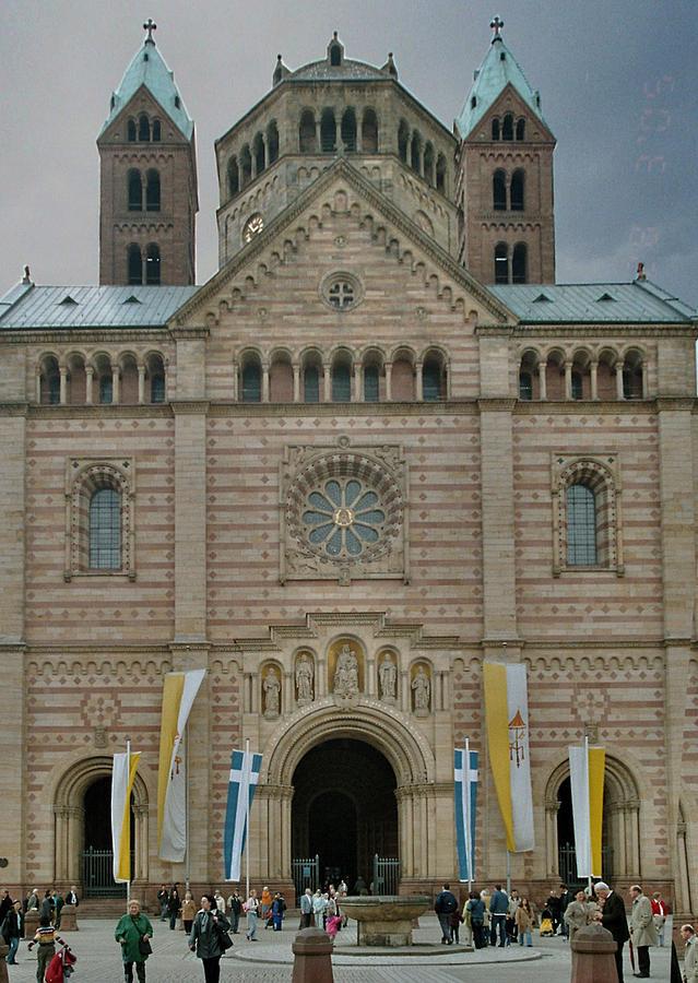 Speyer Cathedral Germany Photograph by Calphy Com - Fine Art America
