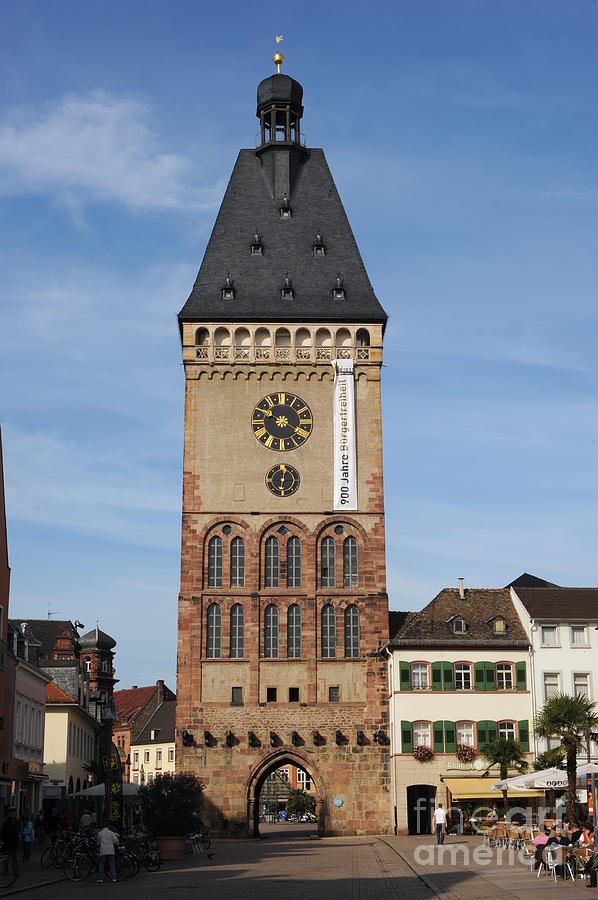 Speyer Tower, Germany Photograph by Christian Grzimek - Fine Art America