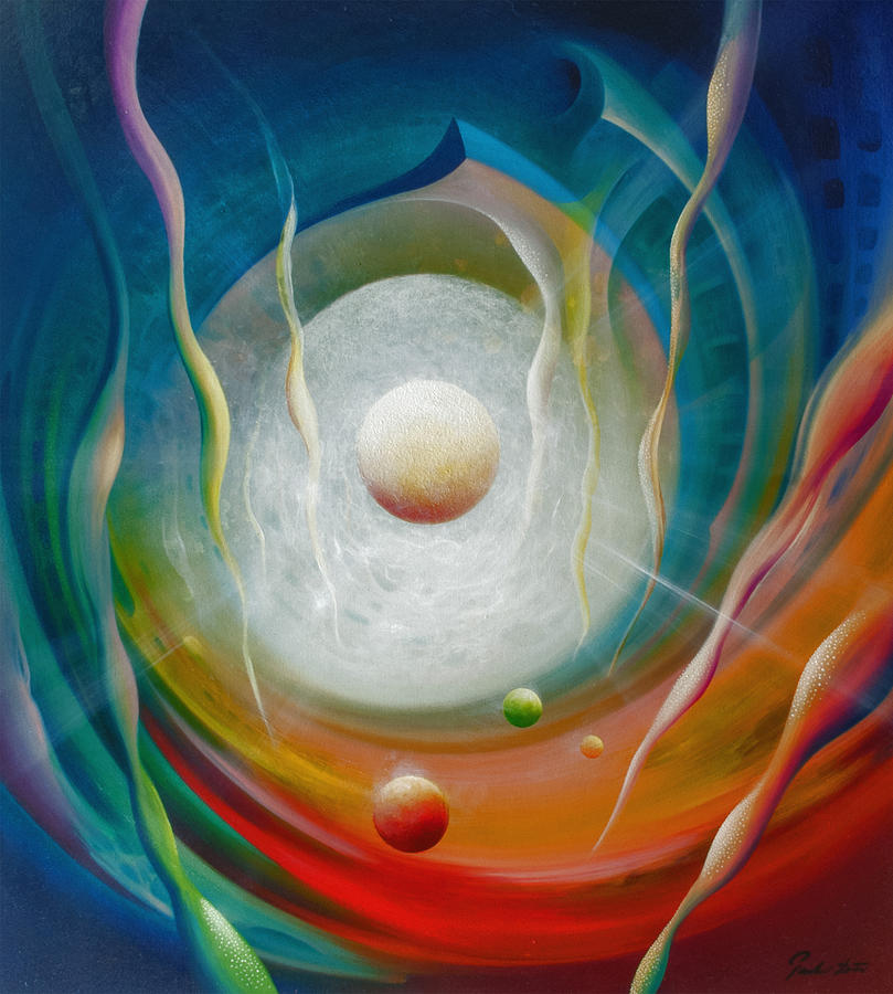 Abstract Painting - Sphere F46  by Drazen Pavlovic