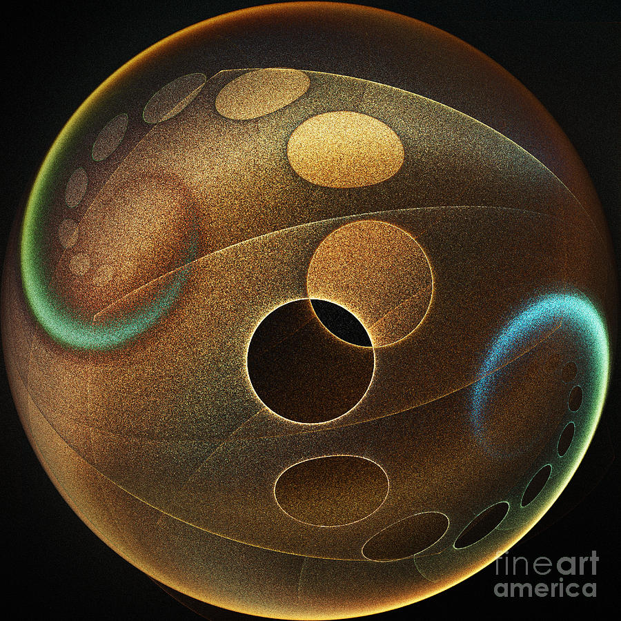 Sphere Digital Art - Sphere by Klara Acel