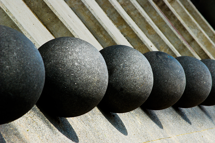 Spheres and Steps Photograph by Christi Kraft