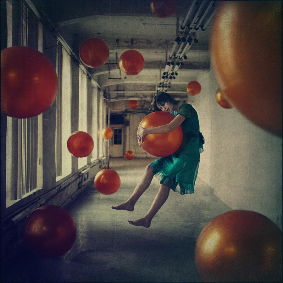 Vintage Photograph - Spheres by Anka Zhuravleva