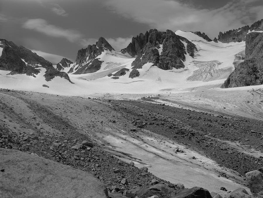 509429-BW-Sphinx and Mt. Woodrow Wilson, Wind Rivers Photograph by Ed  Cooper Photography