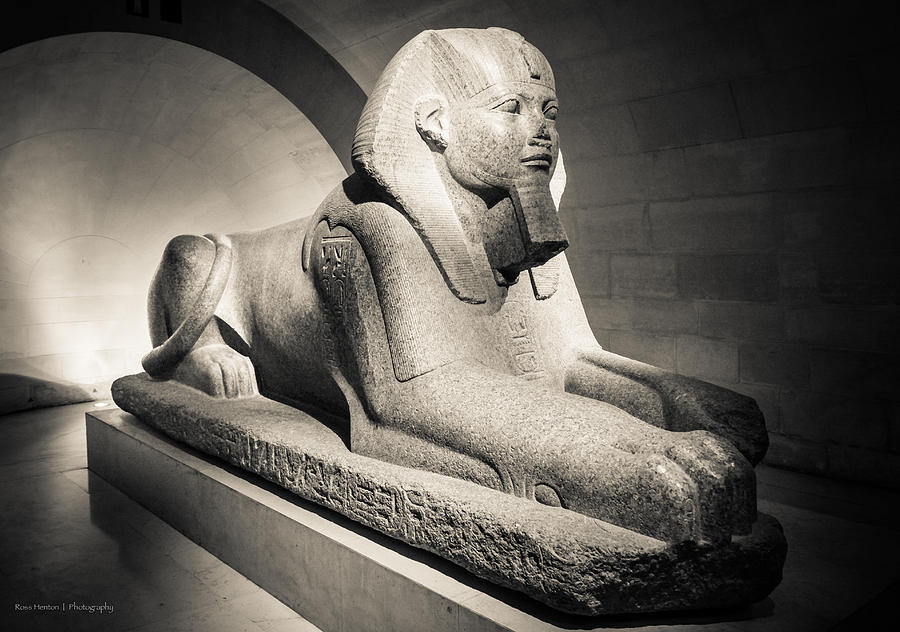 Sphinx of Tanis Photograph by Ross Henton