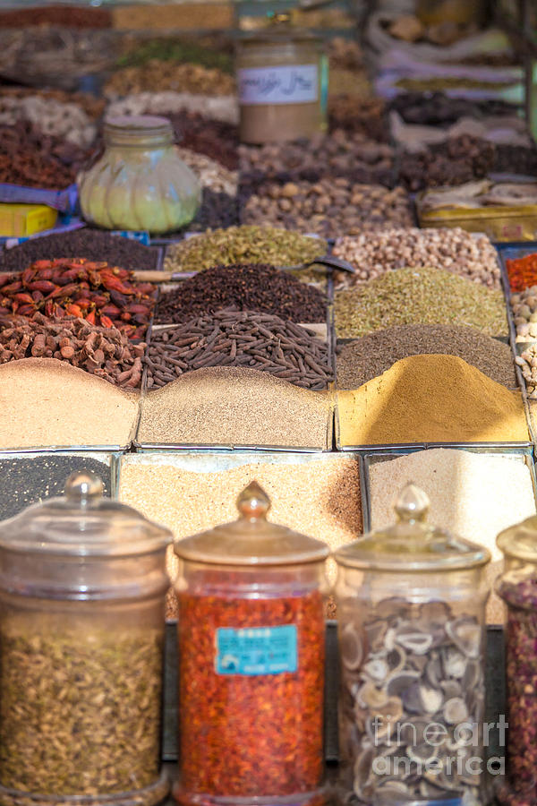 Spices for sale at Kashgar bazaar Photograph by Matteo Colombo