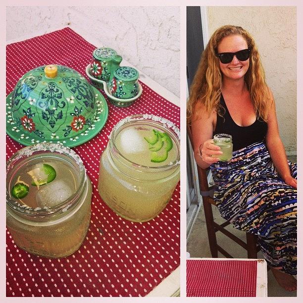 Homegrown Photograph - Spicy #margaritas With #homegrown by Stacy C