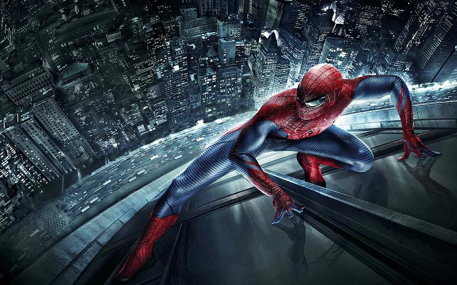 Spider Man 210 Digital Art by Movie Poster Prints