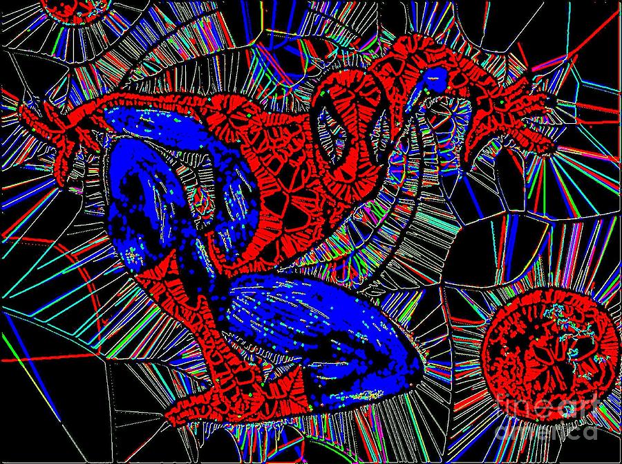 Spider-Man Out Of The Web Painting by Saundra Myles