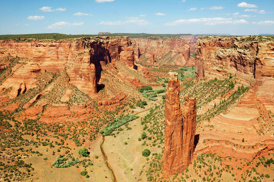 Nature Photograph - Spider Rock - Canyon De Chelly National by Powerofforever
