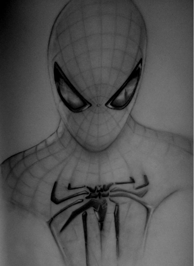 Cool Spider Man Drawing Pencil Easy Spiderman Pencil Drawing Marvel