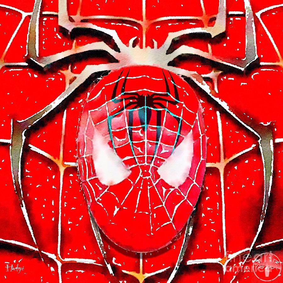 Spiders Digital Art by HELGE Art Gallery