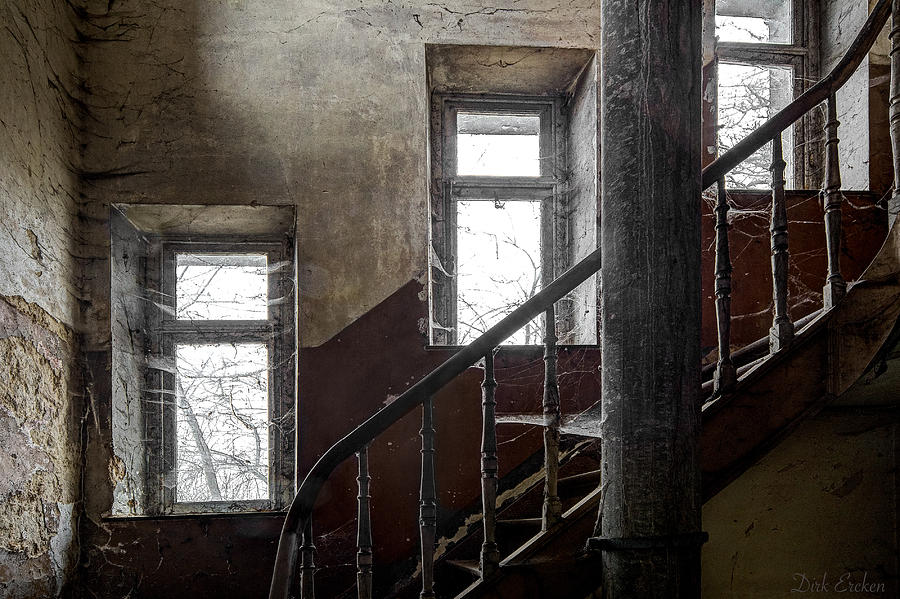 Spiders On The Stairs Photograph by Dirk Ercken | Fine Art America