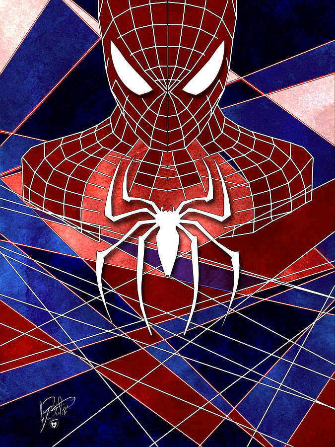 Spidey Digital Art - Spidey Fine Art Print