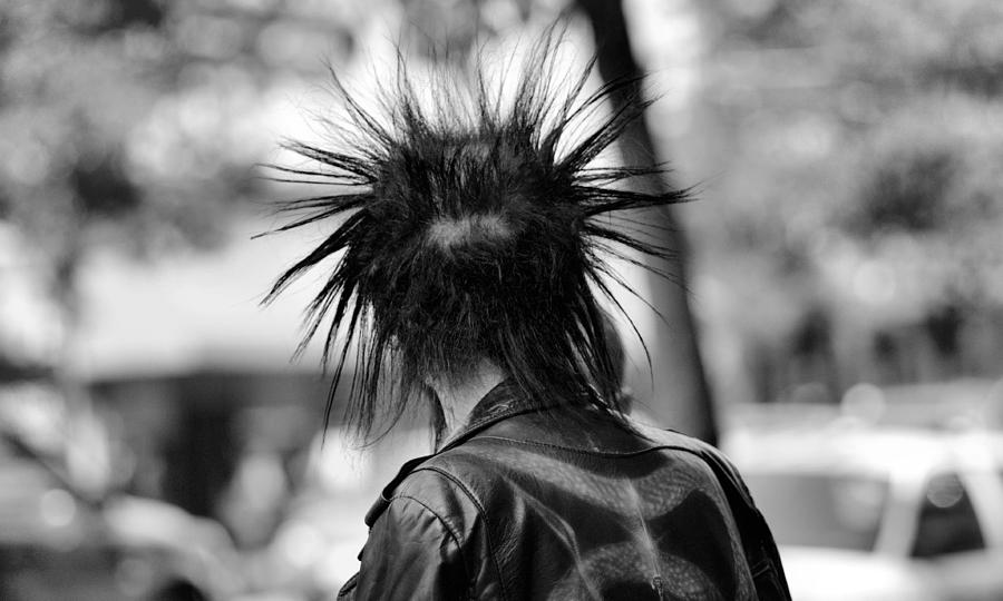 Spiked Hair Photograph by Douglas Pike