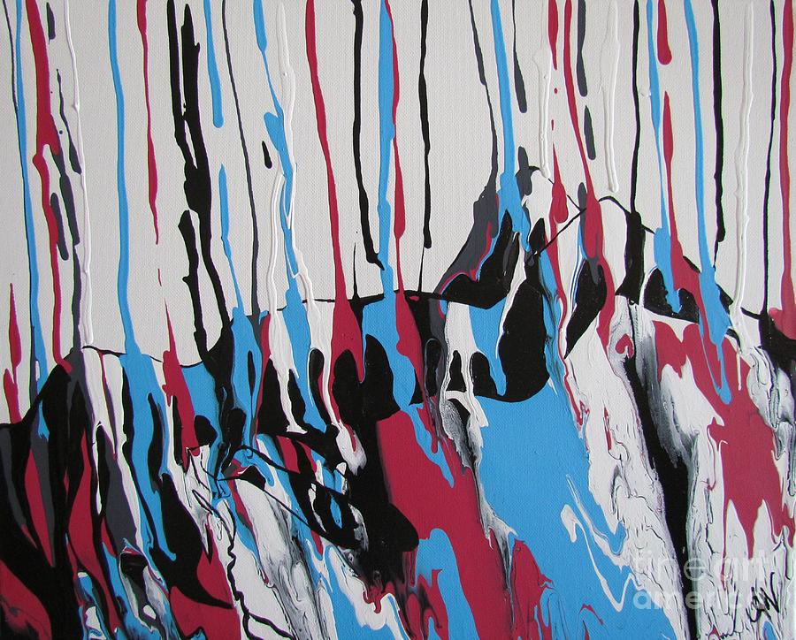 Spilled Colors Painting by Mandy Joy