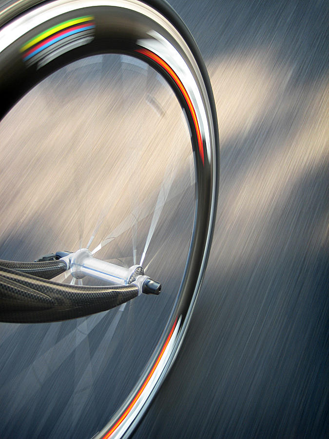 Cycling Photograph - Spin by Jeff Klingler