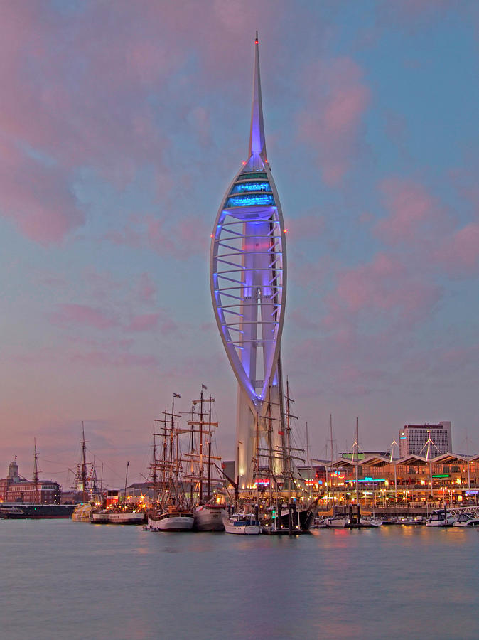 Spinnaker Tower Photograph by Alex Bartel/science Photo Library - Fine ...