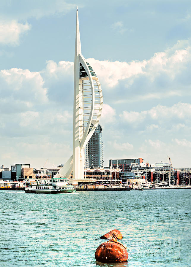 Architecture Photograph - Spinnaker Tower Portsmouth by Linsey Williams