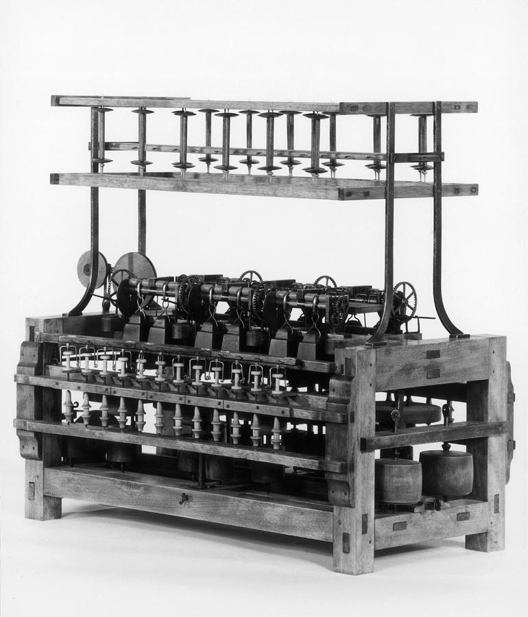Spinning Frame Photograph by Smithsonian Institution