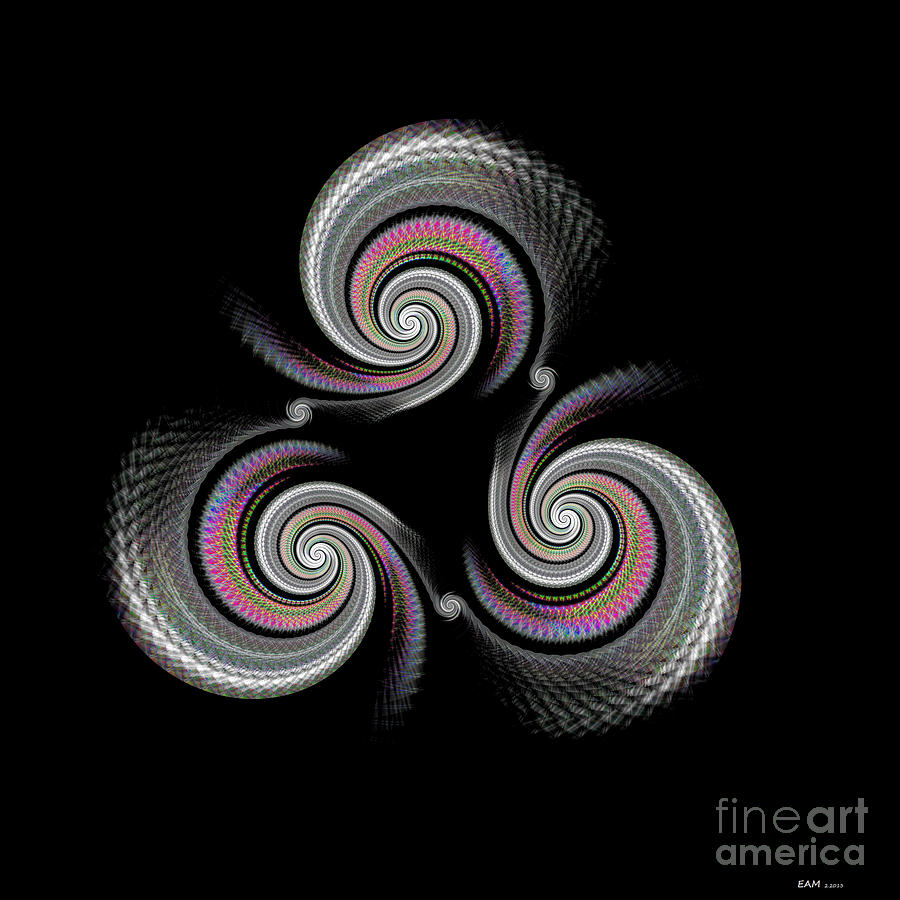 Spinning Wheel Digital Art By Elizabeth Mctaggart 