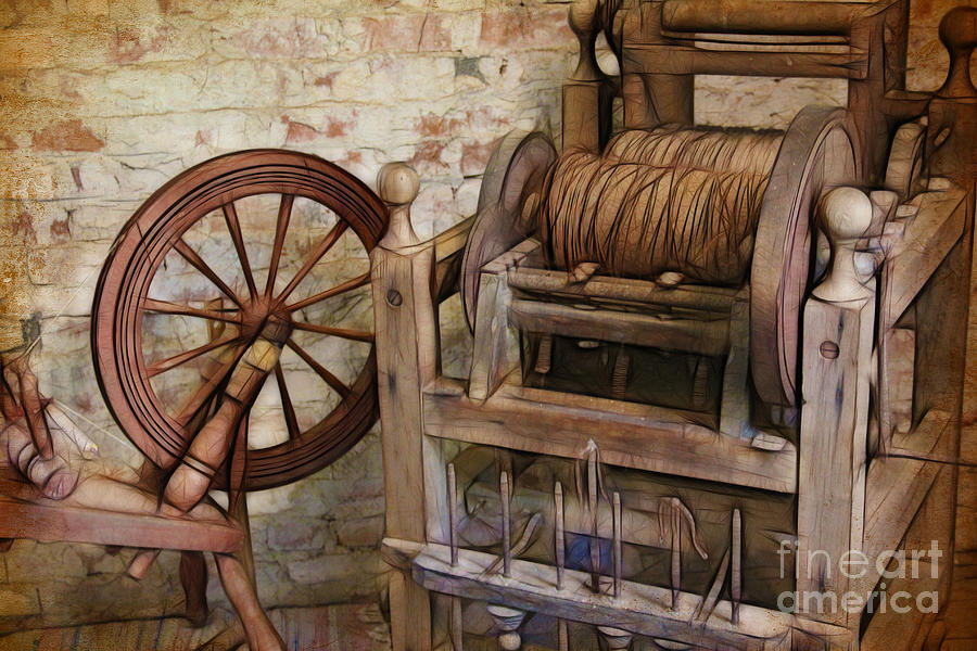 Spinning Wheel Photograph by Judi Bagwell
