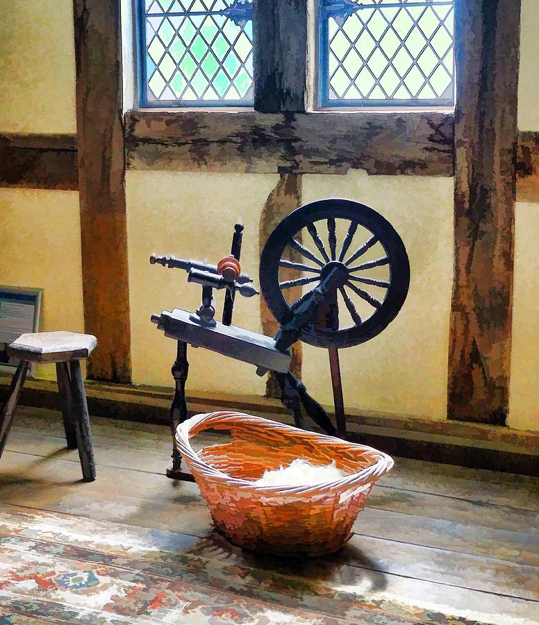 Spinning wheel Photograph by Ron Harpham