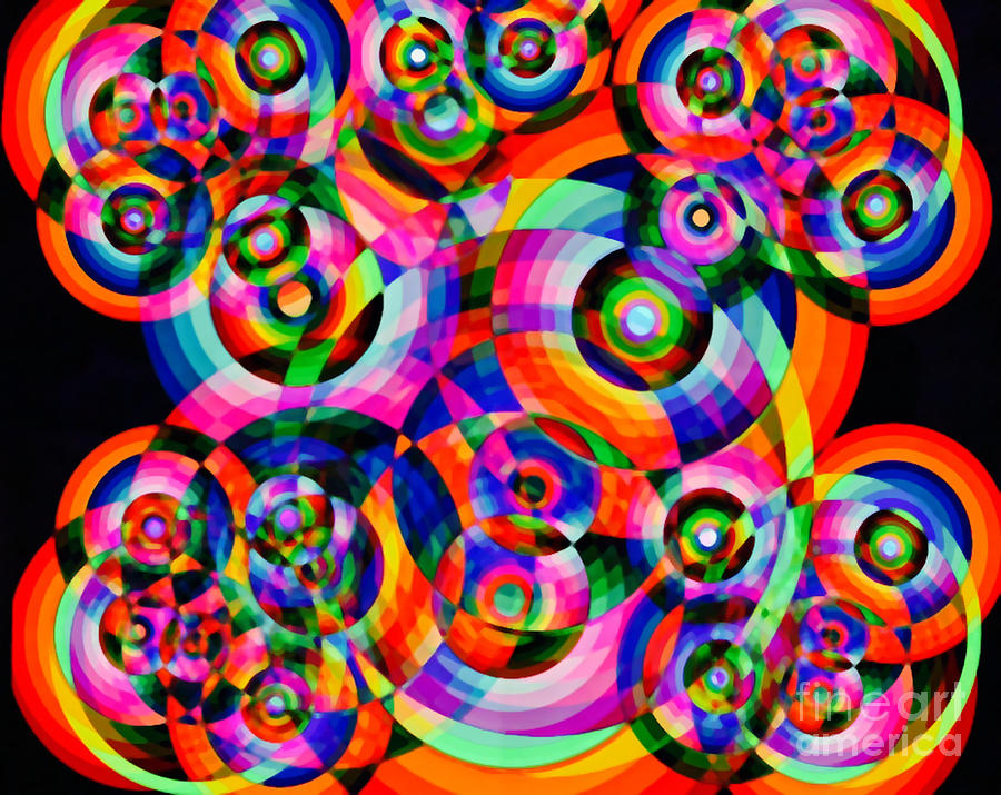 Spinning Wheels Digital Art by Gayle Price Thomas