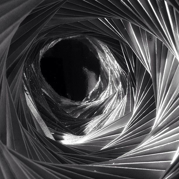 Spiral And Light Distortion Photograph by Daniel Rodriguez